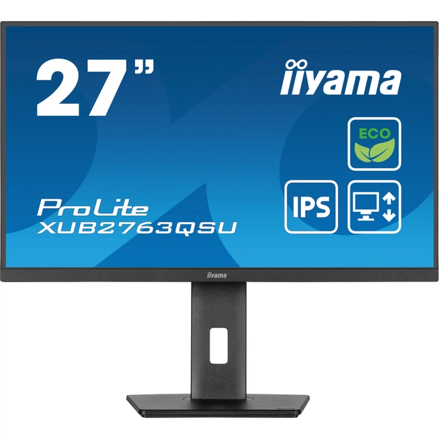 Монітор iiyama XUB2763QSU-B1 - зображення 1