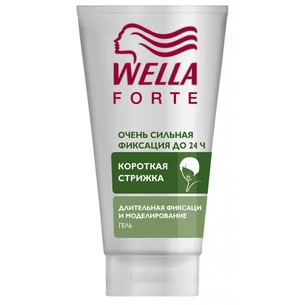 Гель для волосся WellaForte для коротких волос Супер сильная фиксация 150 мл (4056800910267) зображення 1