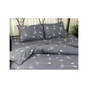 Простирадло Руно бязь Fly Grey 200х220 см (82.114Б_Fly grey) - зменшене зображення 5