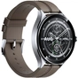 Смарт-годинник Xiaomi Watch 2 Pro Bluetooth Silver Case with Brown Leather Strap (1006733) - зменшене зображення 3