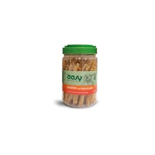 Ласощі для собак OASY Jerky Rawhide Twisted Stick курка 350 г (8053017343648) зображення 1