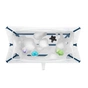 Ванночка Stokke Flexi Bath Складна та адаптер Синя (531504) - зменшене зображення 3
