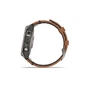 Смарт-годинник Garmin fenix 7 Pro Saph Solar, Ti w/Chestnut Lthr Band, Excl, GPS (010-02777-30) - зменшене зображення 5