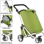 Сумка-візок ShoppingCruiser 3 Wheels Green (650071) (930792) - уменьшенное изображение 2