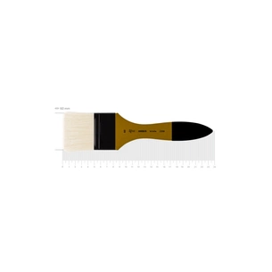 Пензлик для малювання Rosa Щетина флейц, AMBER 2306, №60 (4823098533504) зображення 1