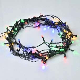 Гірлянда YES! Fun Діамант 8 мм 80 LED Різнокольорова 8 м 8 режимів миготіння (975051) зображення 1