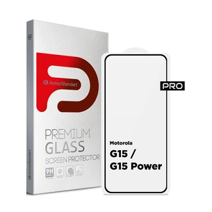 Скло захисне Armorstandart Pro Motorola G15 / G15 Power Black (ARM83037) зображення 1