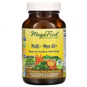 Мультивітамін MegaFood Мультивітаміни для чоловіків 40+, Multi for Men 40+, 60 таблеток (MGF-10317) зображення 1
