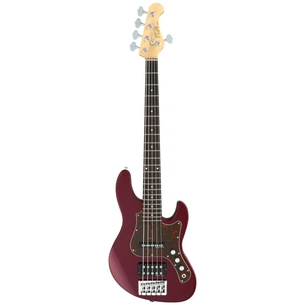 Бас-гітара FGN Mighty Jazz J-Standard Series Azuki Metallic (JMJ52-AL-R/AZM) зображення 1