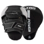 Лапи боксерські PowerPlay 3044 Pro Carbon Ultra Series Чорно-Білі (PP_3044_Bl/White) - зменшене зображення 1