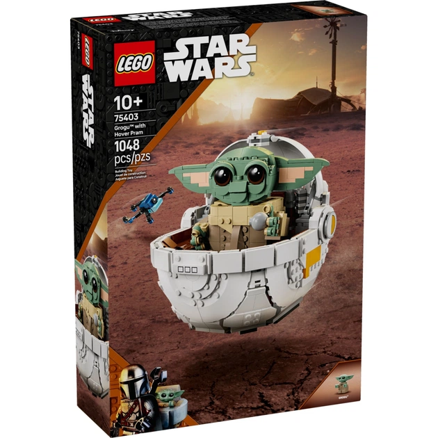 Конструктор LEGO Star Wars Ґроґу в повітряній колисці (75403) - зображення 1