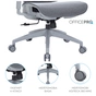 Офісне крісло OfficePro Elegant OC660-G-DG-DG (OC660-G-DG-DG) - зменшене зображення 9