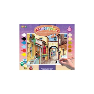 Картина по номерам Sequin Art AINTING BY NUMBERS SENIOR A Quiet Street (SA0129) зображення 1