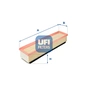 Воздушный фильтр для автомобиля UFI 30.321.00 - уменьшенное изображение 1