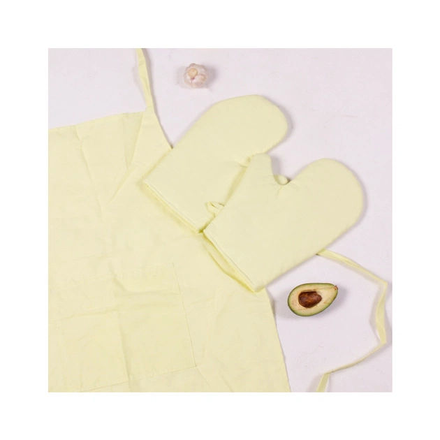 Фартух MirSon Набір 12-0525 Tiziana бязь дві прихватки + дві рукавички-прихватки + фартух (2200006752691) - picture 4