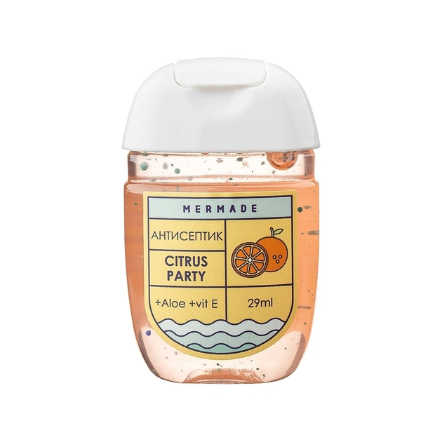 Антисептик для рук Mermade Citrus Party 29 мл (4820241300075) - зображення 1