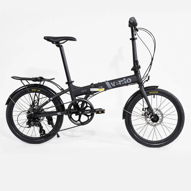 Велосипед Vento Foldy 20" OneSize 2021 Black Matt (117490) - зображення 1