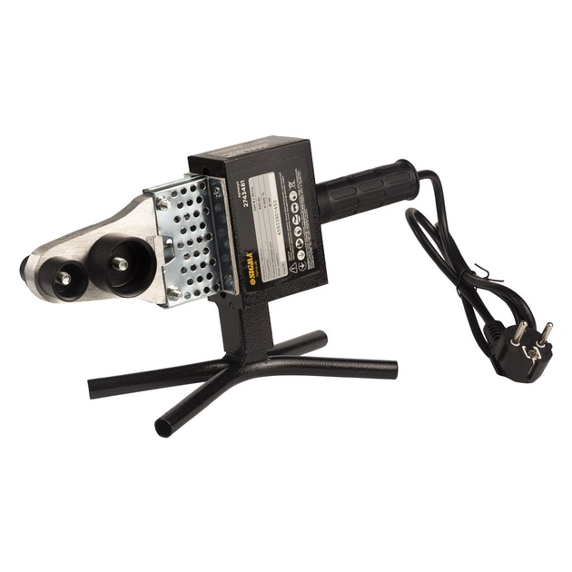 Паяльник для пластикових труб Sigma 600Вт 20-32мм у металевому кейсі (2743481) - picture 6