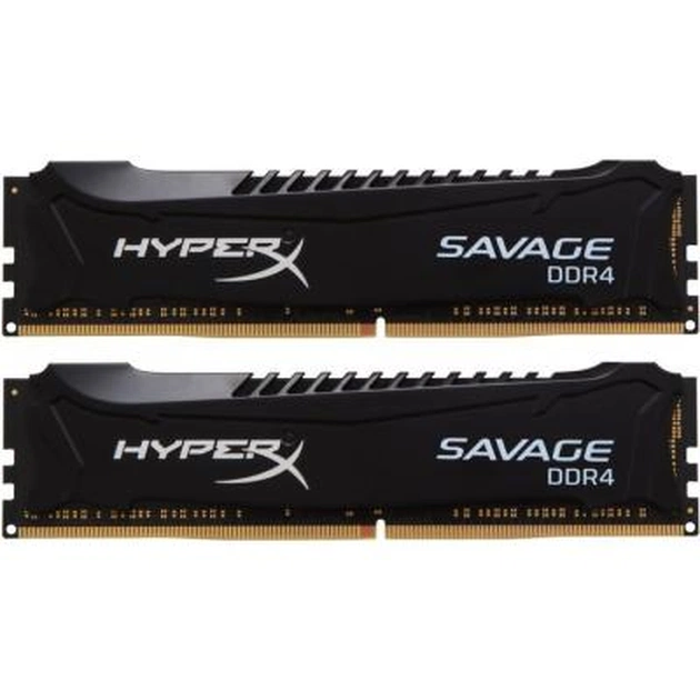 Модуль пам'яті для комп'ютера DDR4 32GB (2x16GB) 2400 MHz HyperX Savage Kingston Fury (ex.HyperX) (HX424C14SBK2/32) - изображение 1