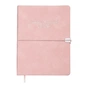 Тижневик Buromax датований 2026 VELOUR, А5 рожевий (BM.2134-10) - зменшене зображення 1