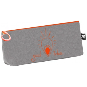 Пенал Cool For School 1 відділення Idea сірий (CF85396-03) зображення 1