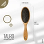 Гребінець для тварин Tauro Pro Line для собак з довгою шерстю 22.5х6.5х1 см (TPLY63242) - уменьшенное изображение 3