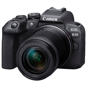 Цифровий фотоапарат Canon EOS R10 + RF-S 18-150 IS STM + адаптер EF-RF (5331C029) зображення 1