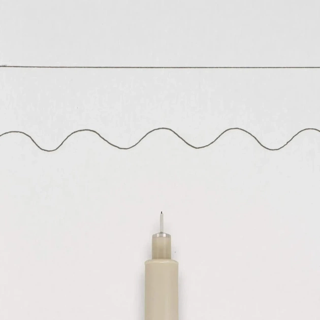 Лайнер Sakura Pigma Micron (0.8) 0,5 мм Чорний (084511318335) - picture 8