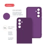 Чохол до мобільного телефона Intaleo Silicone Samsung Galaxy A55 Lilac (1283126600241) - зменшене зображення 5