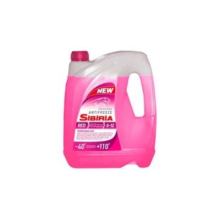Антифриз SIBIRIA карбоксилатний G12 (-40) червоний 10кг (805601) зображення 1