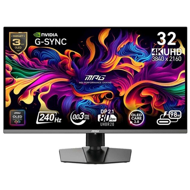 Монітор MSI MPG 322URX QD-OLED - зображення 1