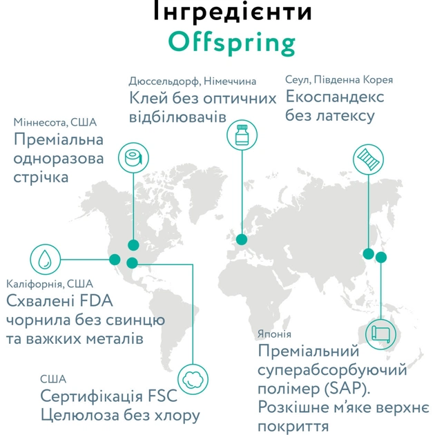 Підгузки Offspring трусики Розмір XXL (15-23 кг) 24 шт, Підводний світ (9355465009077) (DP-OI-FAP-XXL24P-AQT) - зображення 5