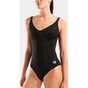 Купальник Arena Clip Back Swimsuit Solid B 010651-510 чорний, білий 38 (3468337746331) - зменшене зображення 3