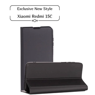 Чохол до мобільного телефона BeCover Exclusive New Style Xiaomi Redmi 15С 4G/5G Black (713918) зображення 1