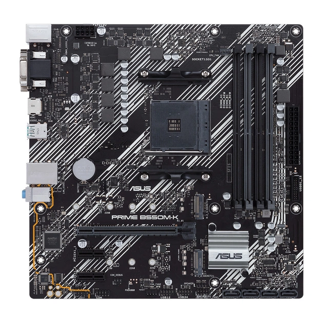 Материнська плата ASUS PRIME B550M-K - зображення 1