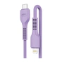 Дата кабель USB-C to Lightning 1.0m AR88 3A Purple Armorstandart (ARM65290) - зменшене зображення 1
