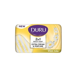 Твердое мыло Duru 2in1 Beauty Soap Белый лотос 100 г (8690506520533) изображение 1