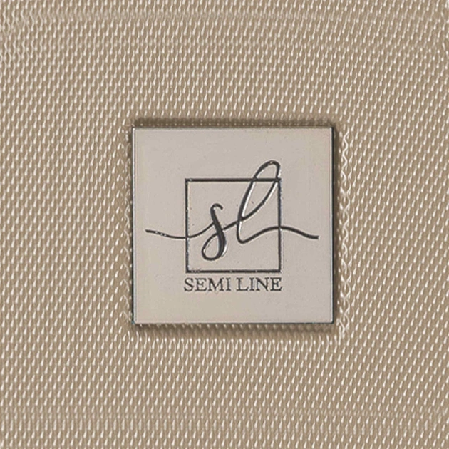 Косметичка Semi Line Бьюті-кейс 5L Champagne/Black (DAS302681) - зображення 8