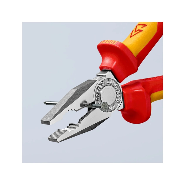 Плоскогубці KNIPEX комбіновані діелектричні VDE (03 06 160) - зображення 8