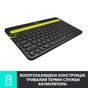 Клавіатура Logitech K480 Multi-Device Bluetooth UA Black (920-006366) - зменшене зображення 3