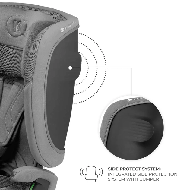 Автокрісло Kinderkraft Fix2Go i-Size Grey (KCFI2GO0GRY0000) (5902533925872) - picture 11