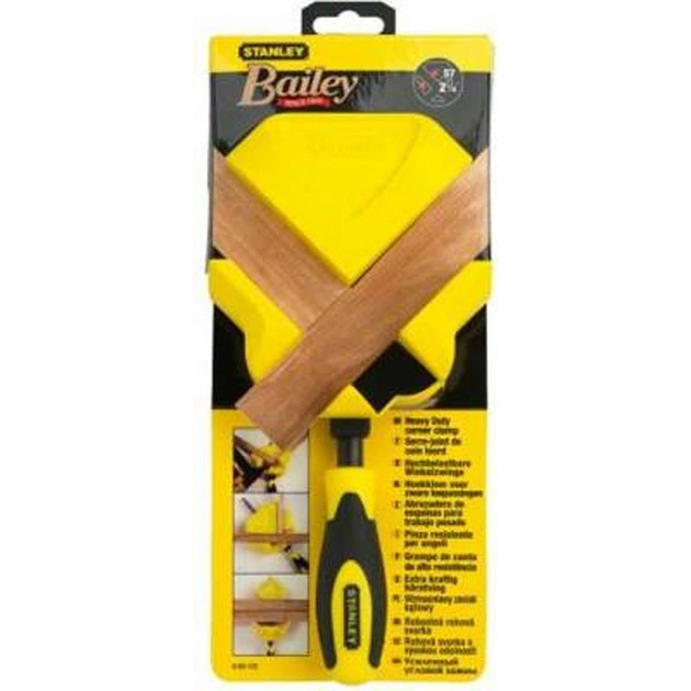 Струбцина Stanley Bailey кутова, глиб. 30мм, разм. при стисканні 57мм (0-83-122) - picture 4