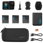 Екшн-камера GoPro HERO13 Black + 3 Enduro Batteries + SD Card + Dual Battery Charger + Case (CHDRB-134-RW) - зменшене зображення 6