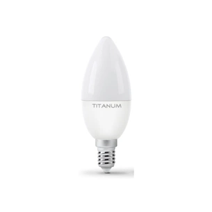 Лампочка TITANUM C37 6W E14 4100K 220V (TLС3706144) зображення 1