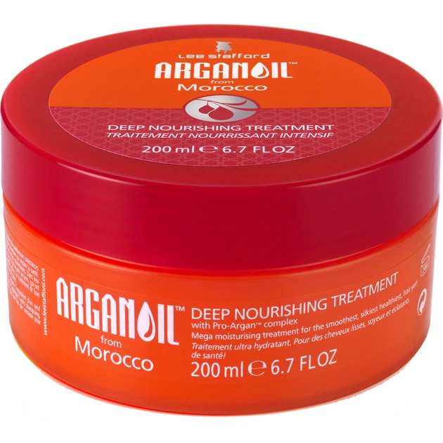 Маска для волосся Lee Stafford Argan Oil Treatment Глибоке зволоження 200 мл (886011000198) - изображение 1