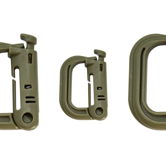 Карабін туристичний Tramp Набір 3 шт Grimlock Green (UTRA-303-green) - picture 5