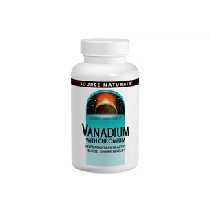 Минералы Source Naturals Ванадий с Хромом, 90 таблеток (SNS-01835) изображение 1