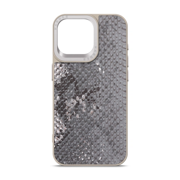 Чехол для мобильного телефона Harder Snake Pattern Apple iPhone 15 Pro Max Grey Silver (ARM76804) - изображение 1