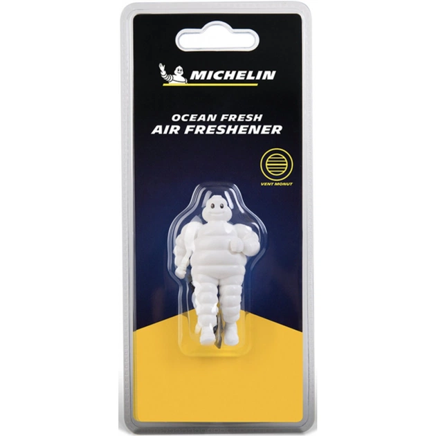 Ароматизатор для автомобіля Michelin Свіж.океану Вент БІБ 3D (73571) - зображення 1