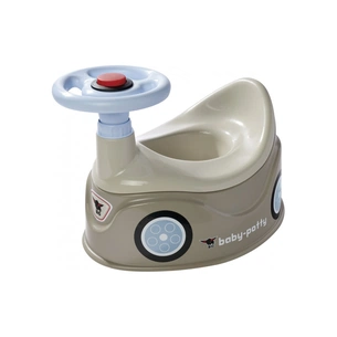 Горщик Big з кермом та сигналом Сірий 18 місяців (54801) зображення 1